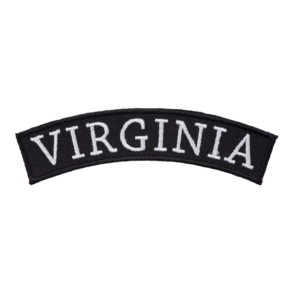 Virginia State Top Rocker Patch, Small Size — product image