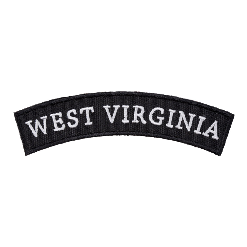 West Virginia State Top Rocker Patch, Small Size — product image