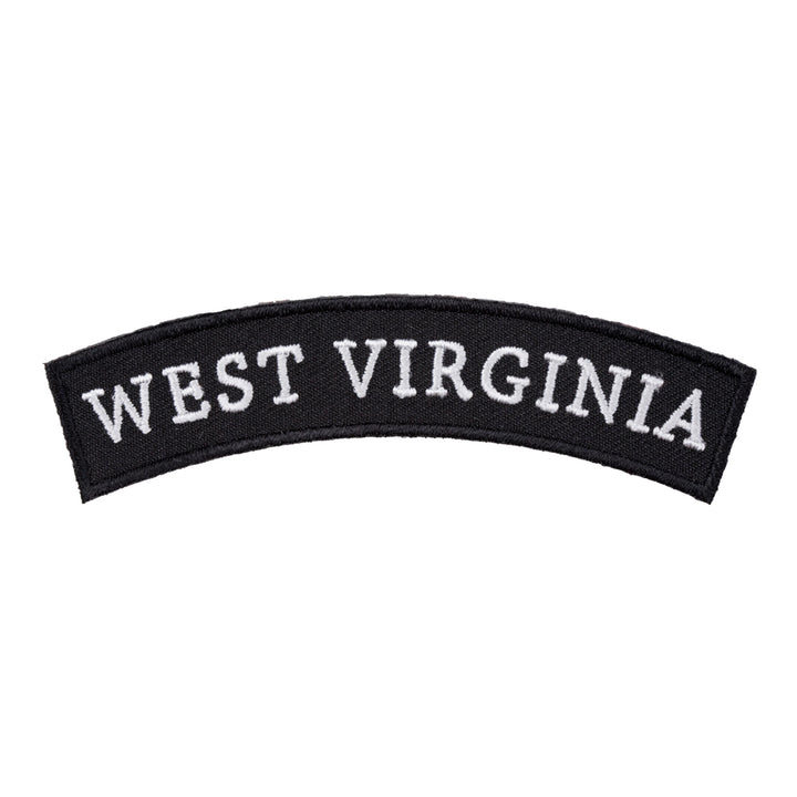 West Virginia State Top Rocker Patch, Small Size — product image