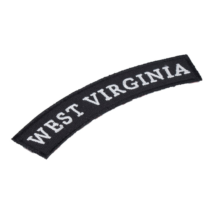 West Virginia State Top Rocker Patch, Small Size — detail view 1