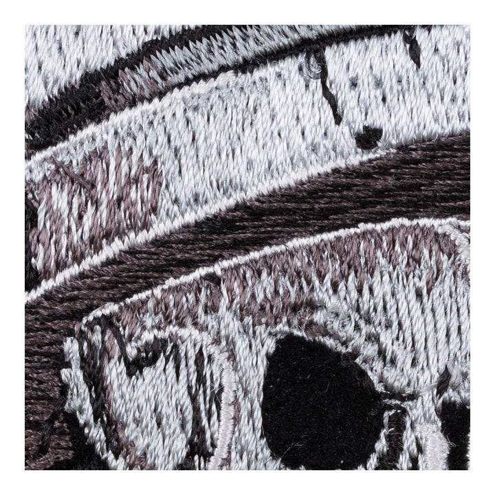 Subdued Mexican Gunslinger Skeleton Patch, Small Size — detail view 1