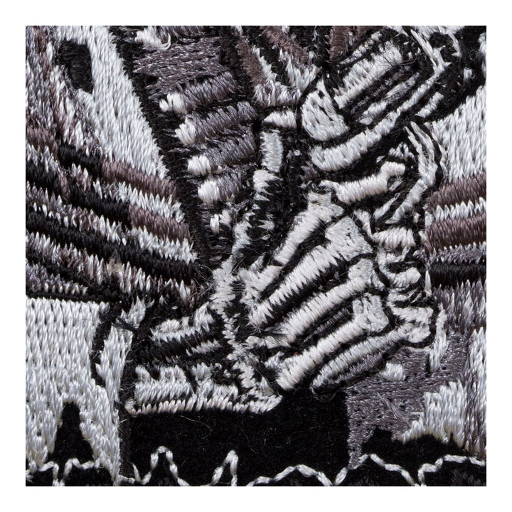 Subdued Mexican Gunslinger Skeleton Patch, Small Size — detail view 2