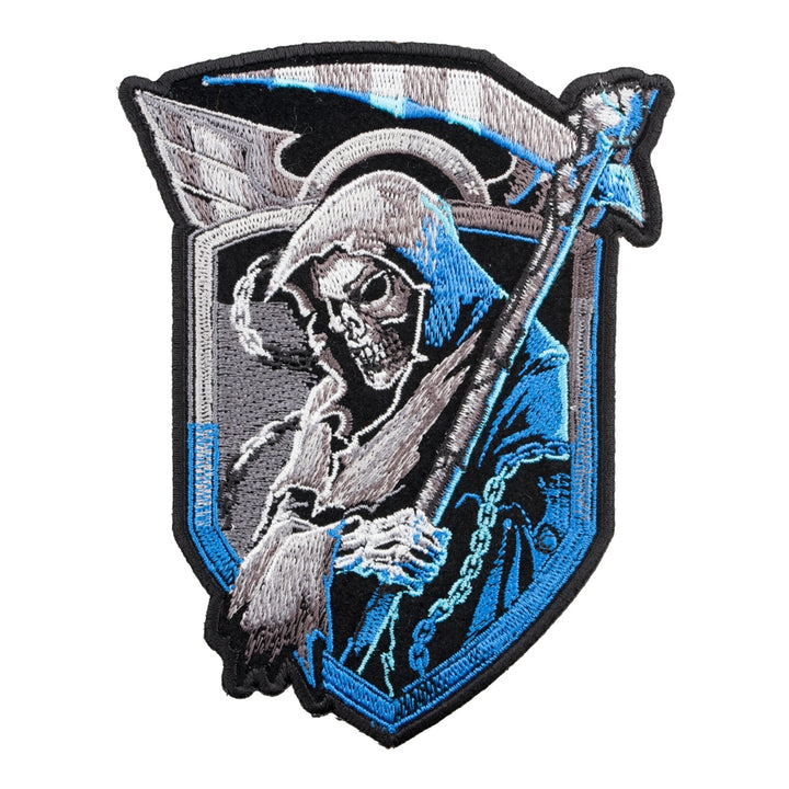 Angel Of Death Blue Shield Patch, Medium Size — product image