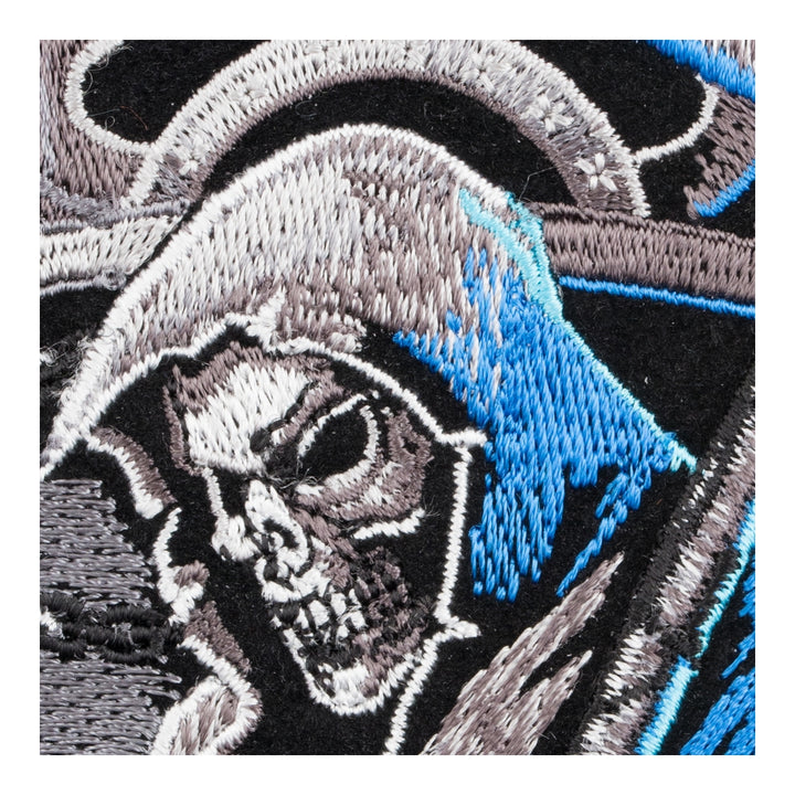 Angel Of Death Blue Shield Patch, Medium Size — detail view 2