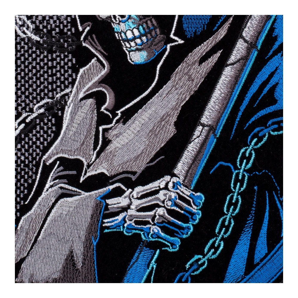 Angel Of Death Blue Shield Patch, X-Large Size — detail view 2
