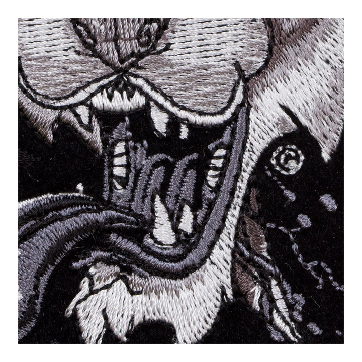 Subdued Dead Tiger Head &amp; Dagger Patch, Tiger &amp; Animal Patches — detail view 1