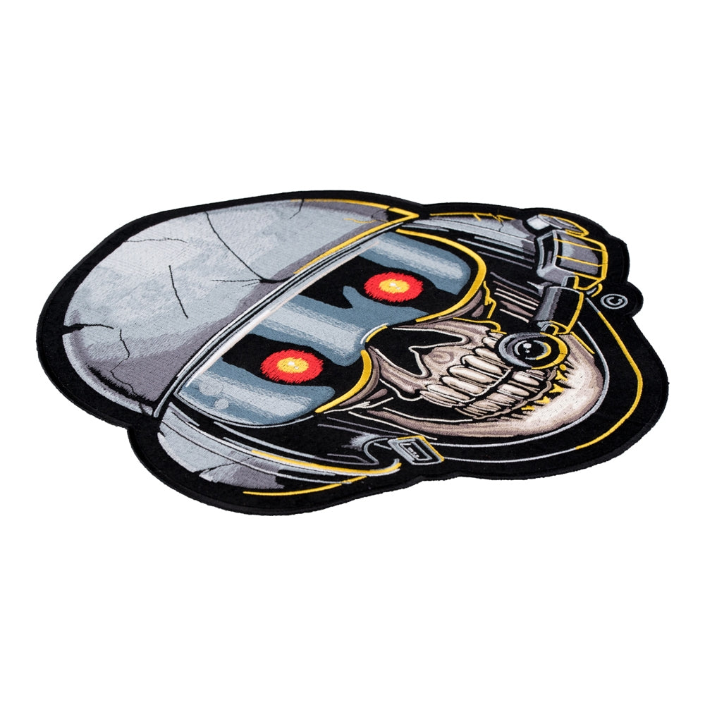 Red Eyed Helicopter Pilot Skull Patch, X-Large Size — detail view 2