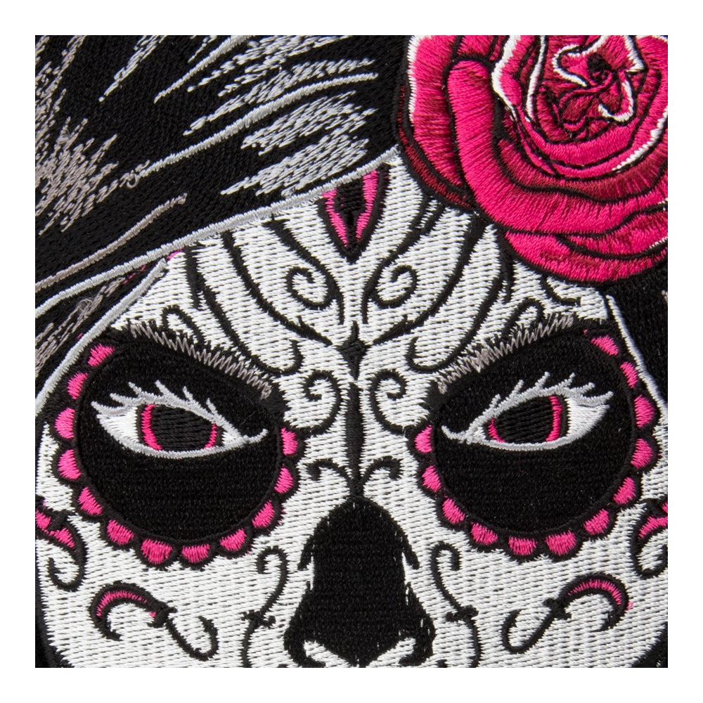 Day Of The Dead Girl Twin Guns Patch, Large Size — detail view 1
