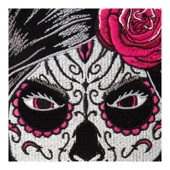 Day Of The Dead Girl Twin Guns Patch, Large Size — detail view 1
