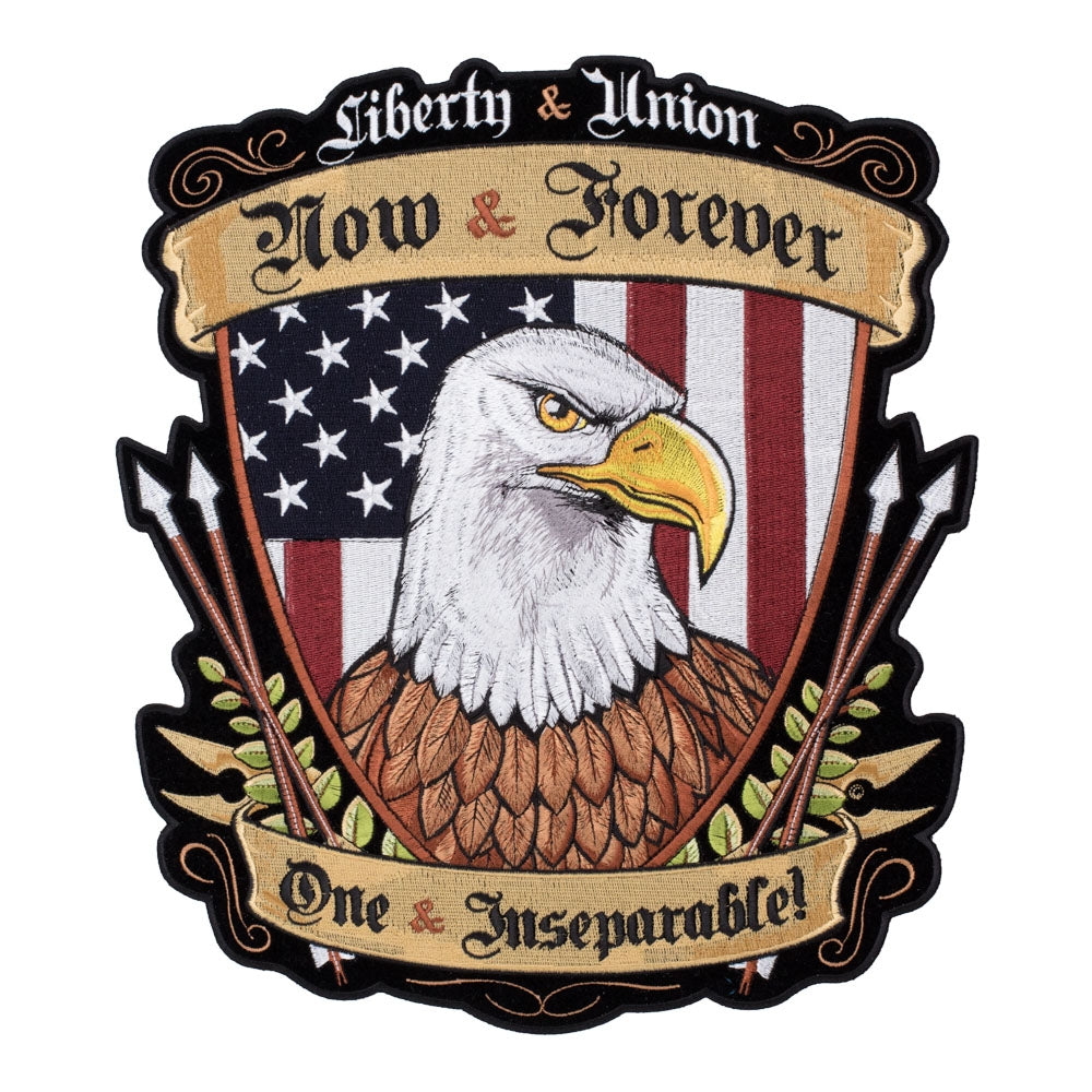 Liberty And Union Majestic Eagle Patch, X-Large Size — product image