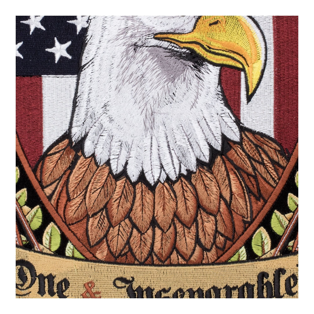 Liberty And Union Majestic Eagle Patch, X-Large Size — detail view 2
