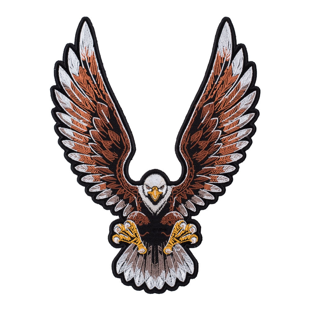 Upwing Brown Landing Eagle Patch, Large Size — product image