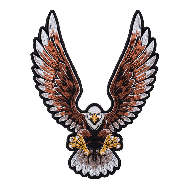 Upwing Brown Landing Eagle Patch, Large Size — product image