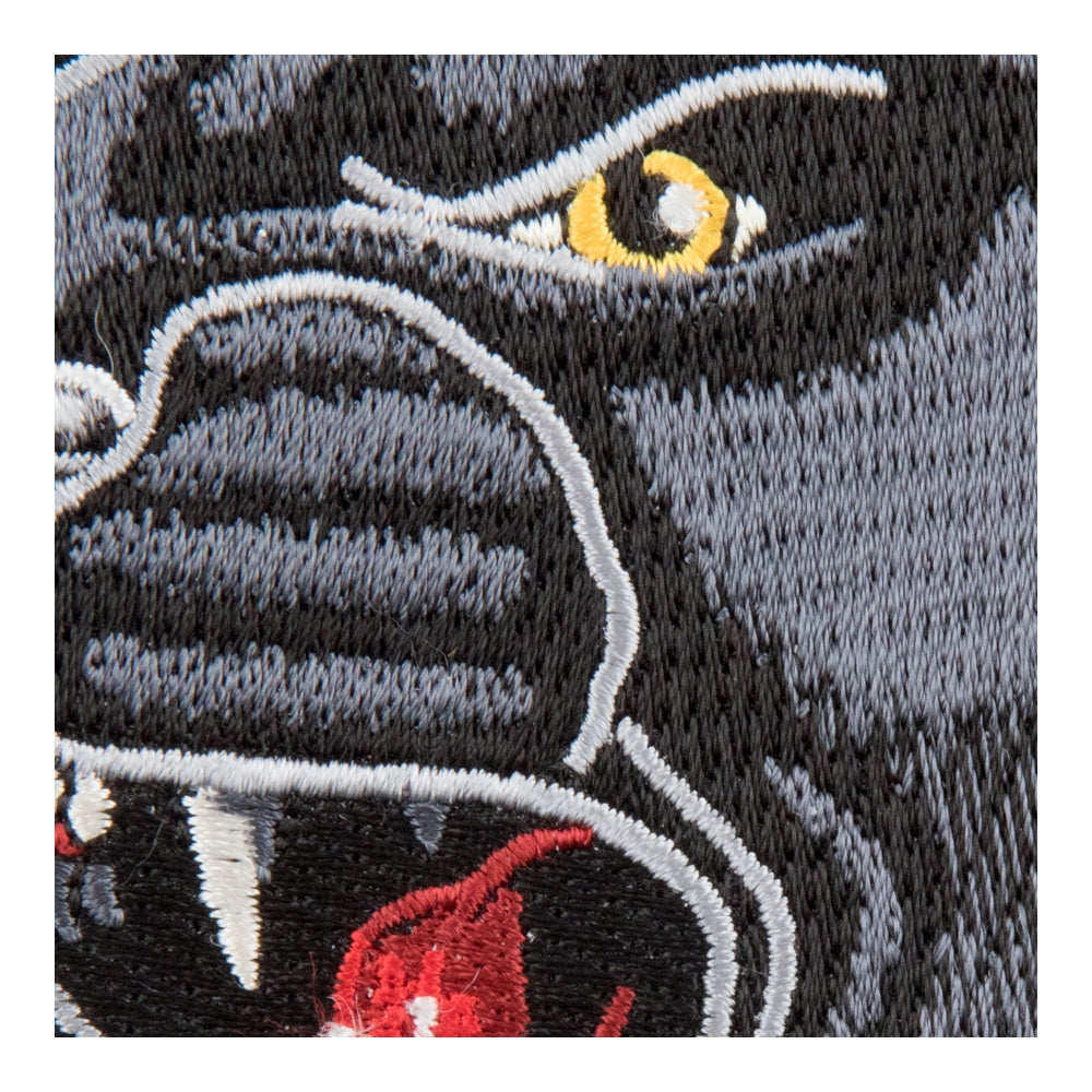Roaring Black Panther Patch, Medium Size — detail view 1