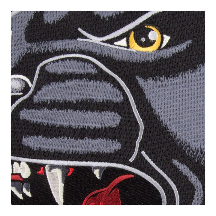Roaring Black Panther Patch, X-Large Size — detail view 1