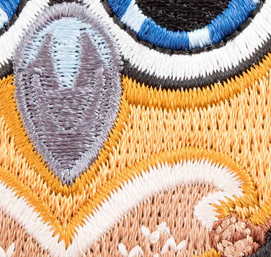 Oscar The Screech Owl Patch, Zoo Animals Patches — detail view 1