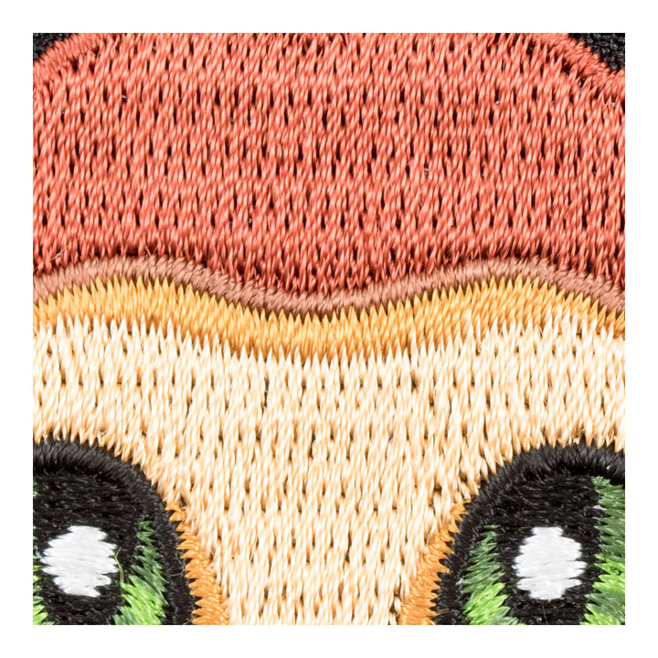 Leonard The Lion Patch, Zoo Animals Patches — detail view 1