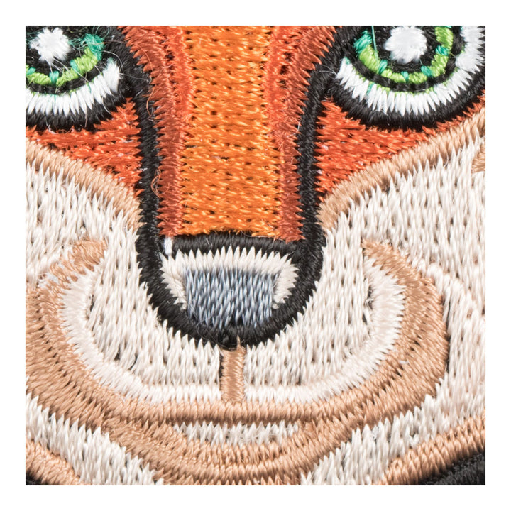 Fonzell The Fox Patch, Zoo Animals Patches — detail view 2
