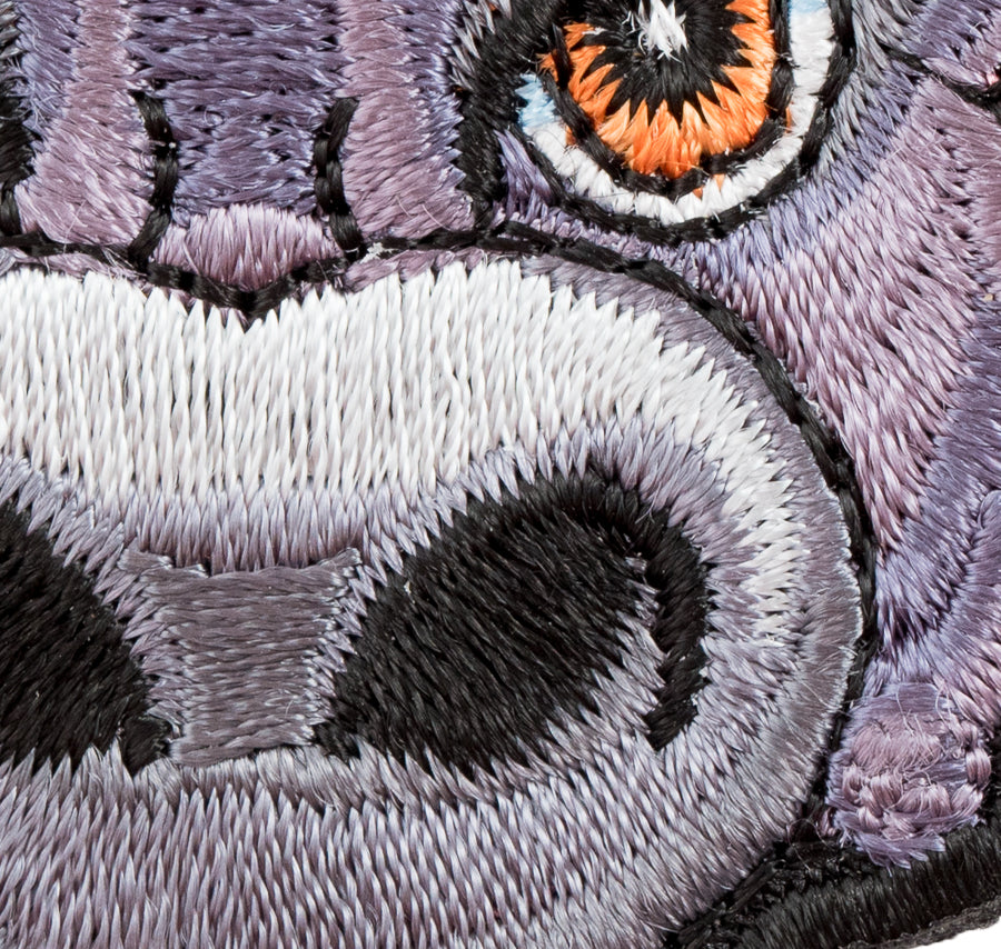Bullet The Gray Bull Patch, Zoo Animals Patches — detail view 1