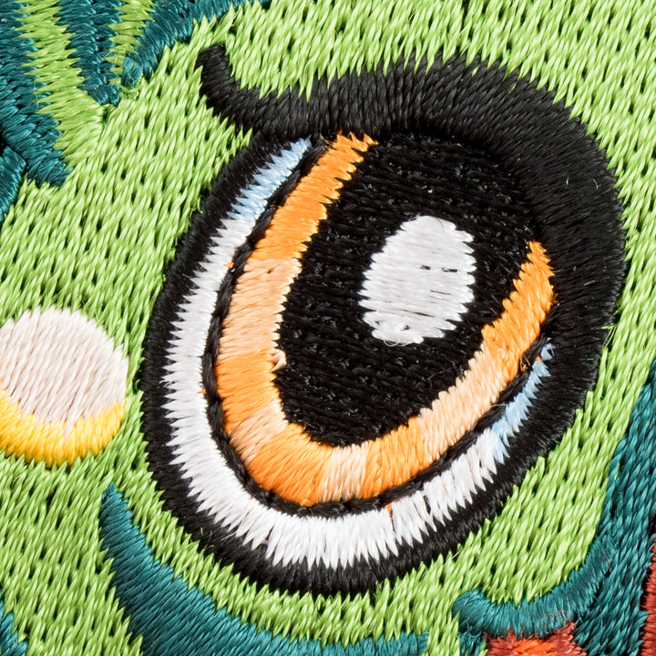 Echo The Eclectic Parrot Patch, Exotic Bird Patches — detail view 1