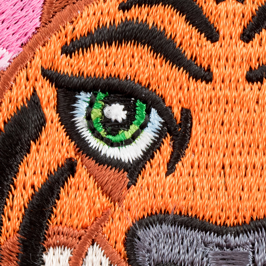 Sumatra The Endangered Tiger Patch, Animals Patches — detail view 2