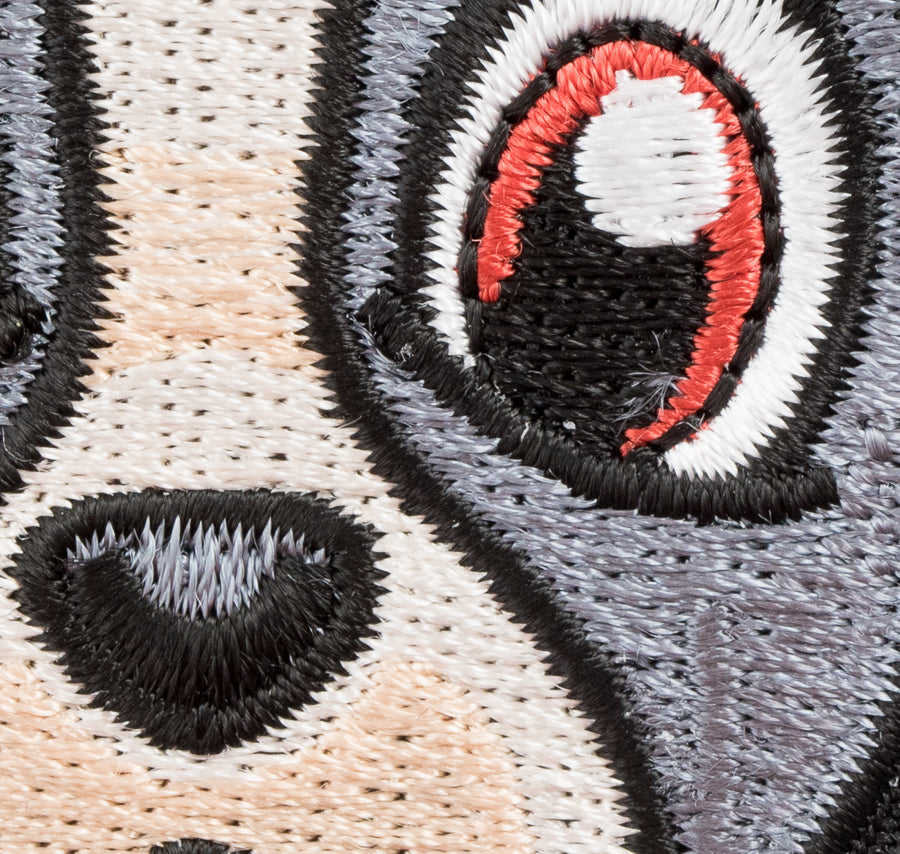 Vincent The Boston Terrier Patch, Animals Patches — detail view 2