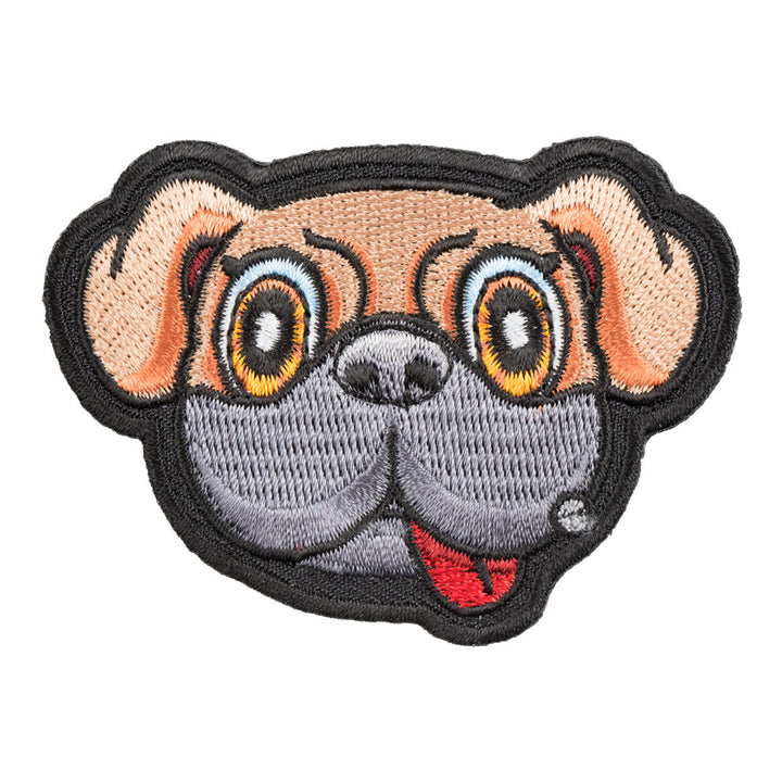 Puggler The Joyous Pug Patch, Animals Patches — product image