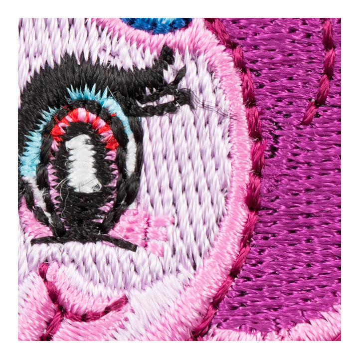 Elbertyna The Pink Elephant Patch, Zoo Animals Patches — detail view 2