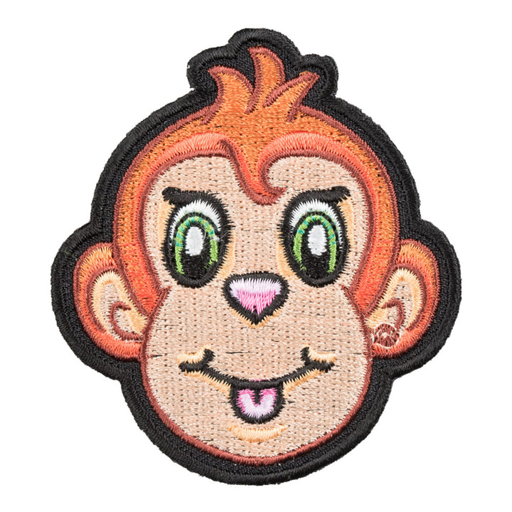 Heck The Spunky Monkey Patch, Zoo Animals Patches — product image