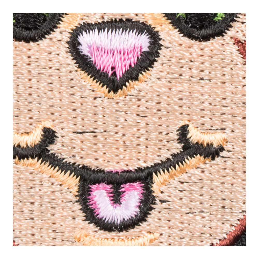 Heck The Spunky Monkey Patch, Zoo Animals Patches — detail view 2