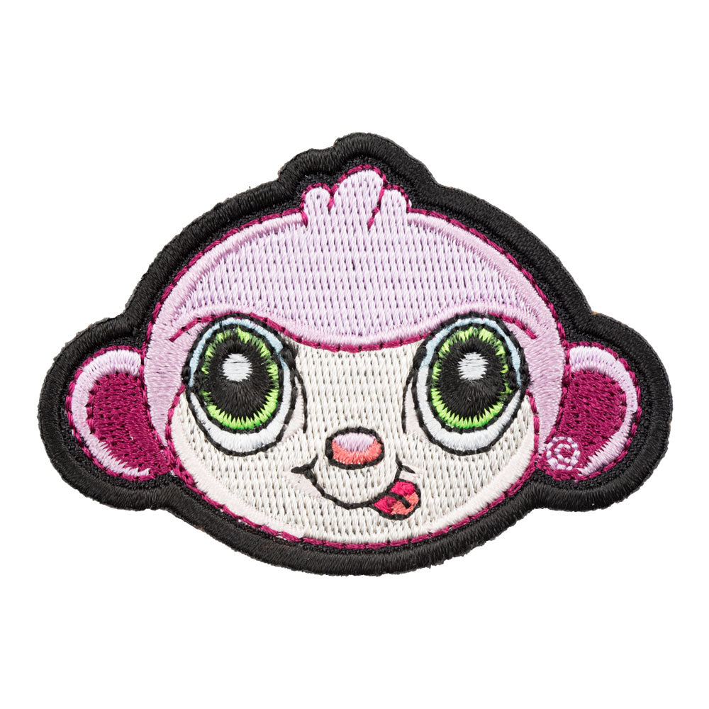 Jeck The Spunky Monkey Patch, Zoo Animals Patches — product image