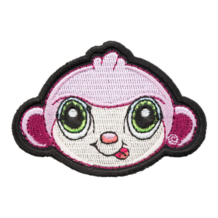 Jeck The Spunky Monkey Patch, Zoo Animals Patches — product image