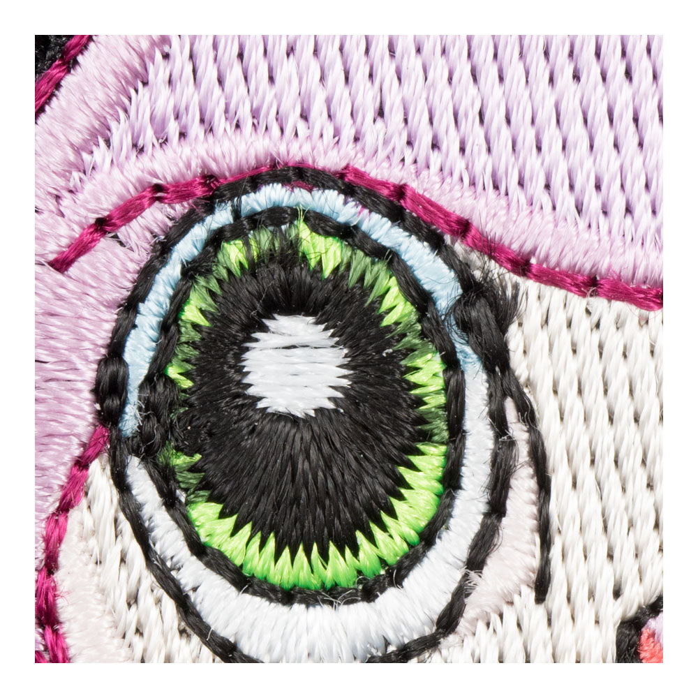 Jeck The Spunky Monkey Patch, Zoo Animals Patches — detail view 1