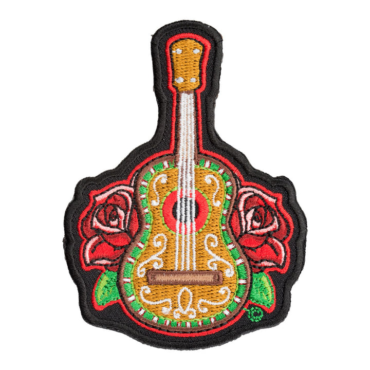 Las Mañanitas Mariachi Guitar Patch, Musical Instruments Patches — product image