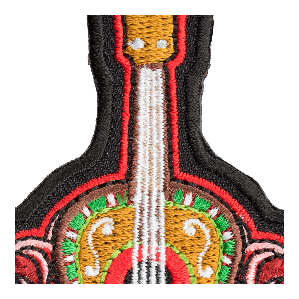Las Mañanitas Mariachi Guitar Patch, Musical Instruments Patches — detail view 1