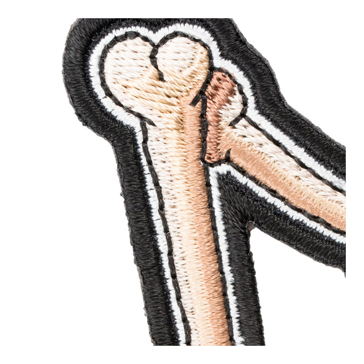 Skull N Bones Music Note Patch, Music Theme Patches — detail view 2