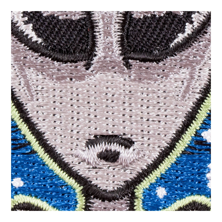 The Truth Is Out There Round Alien Patch, Sci-Fi Patches — detail view 1