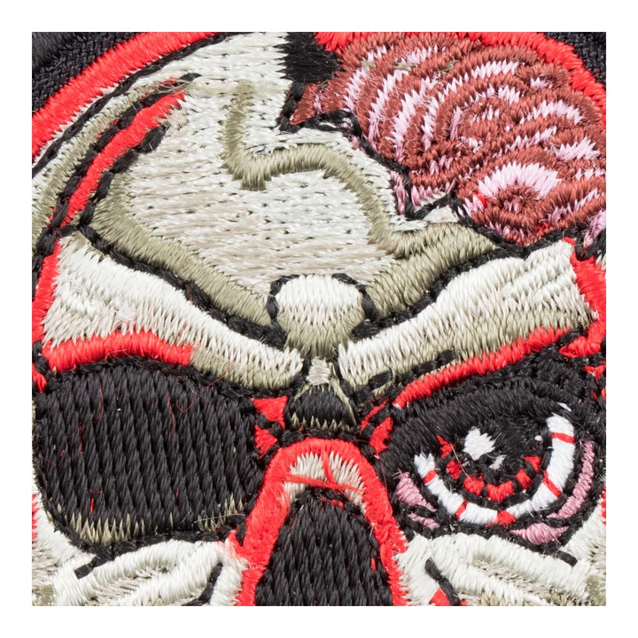 Zombie Skull &amp; Crossbones Patch, Fun Zombie Patches — detail view 1