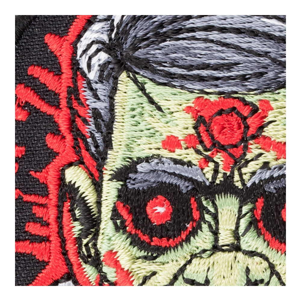 Shot In The Head Zombie Patch, Scary Zombie Patches — detail view 1