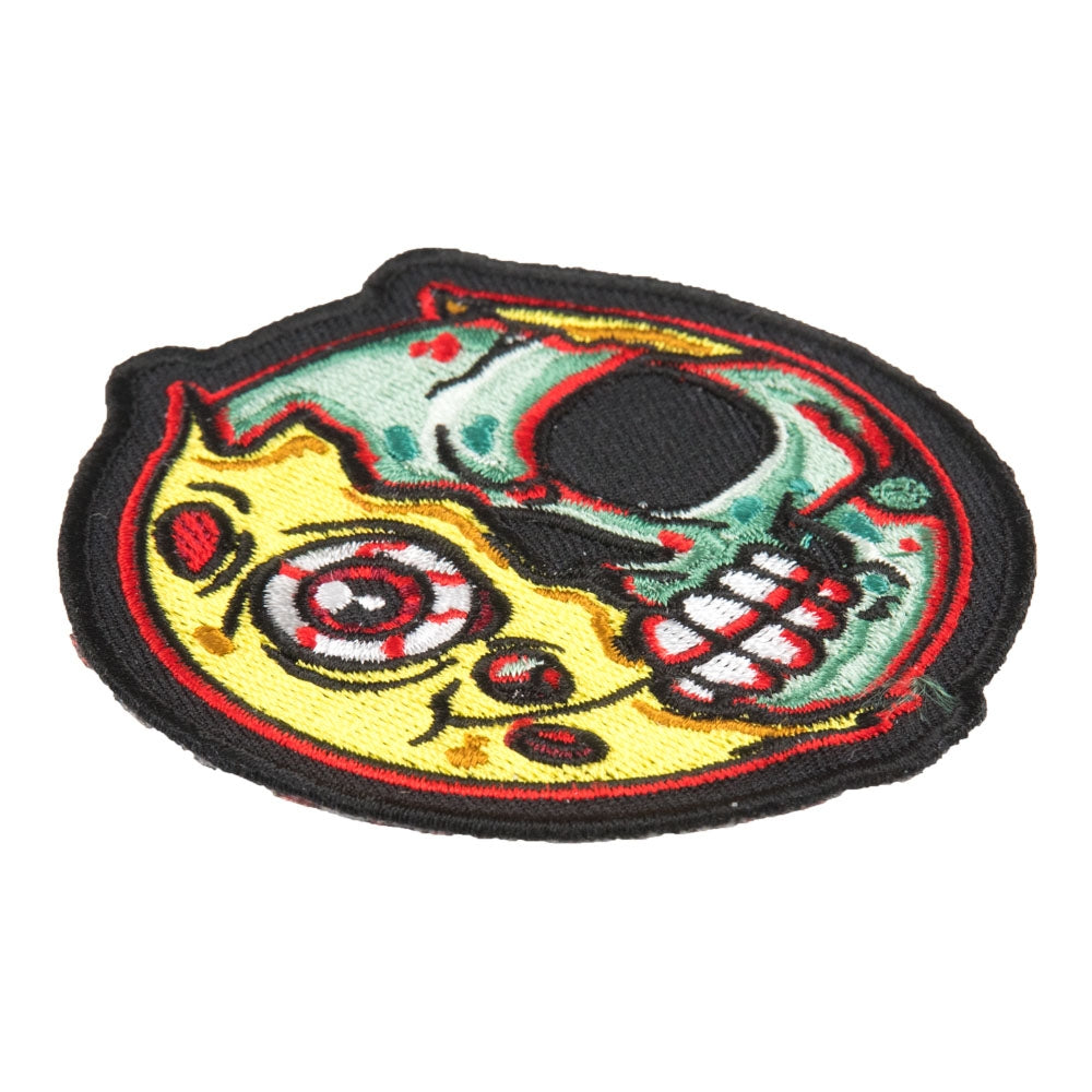 Had A Nice Day Smiley Zombie, Fun Zombie Patches — detail view 2