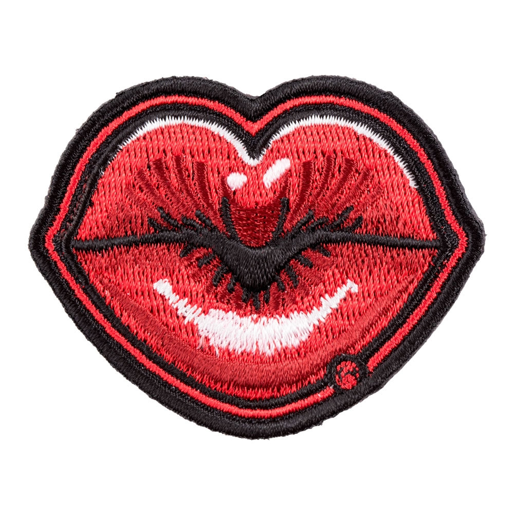 Sealed With A Kiss Heart Shaped Lips Patch, Sexy Lips Patches — product image