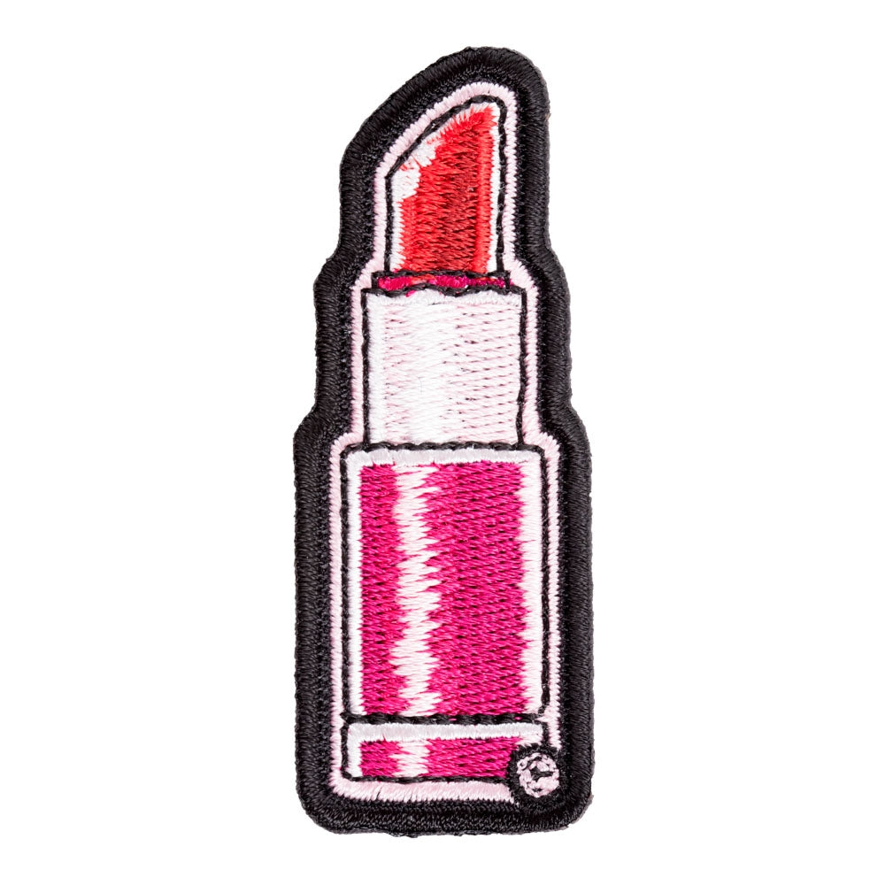 Smack Your Lips Red Lipstick Patch, Fun Ladies Patches — product image