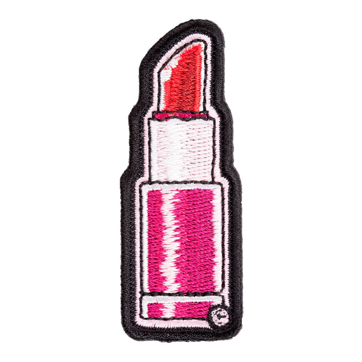 Smack Your Lips Red Lipstick Patch, Fun Ladies Patches — product image