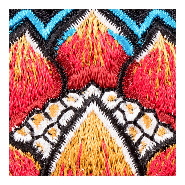 Sacred Red Sun Lotus Flower Patch, Exotic Flower Patches — detail view 1