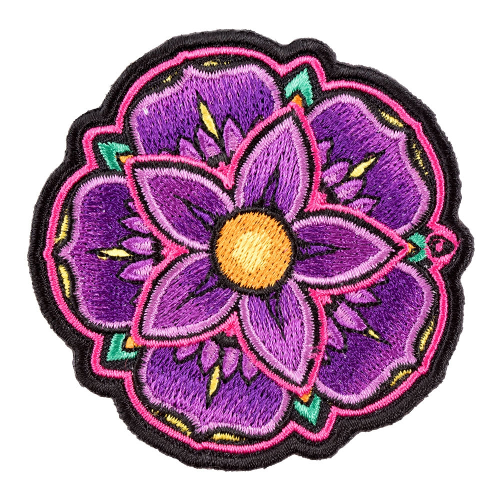 Calming Purple Flower Patch, Ladies Flower Patches — product image