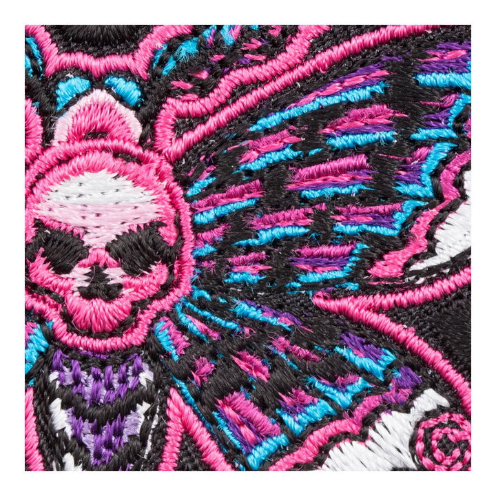 Skulled Pink Spotted Hawkmoth Patch, Butterfly Patches — detail view 1