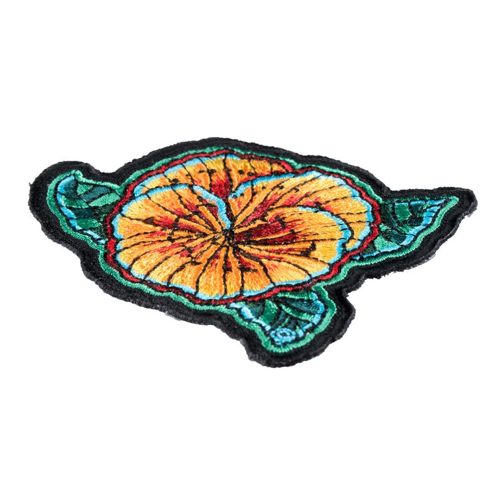 Yellow Poppy Flower Patch, Exotic Flower Patches — detail view 2