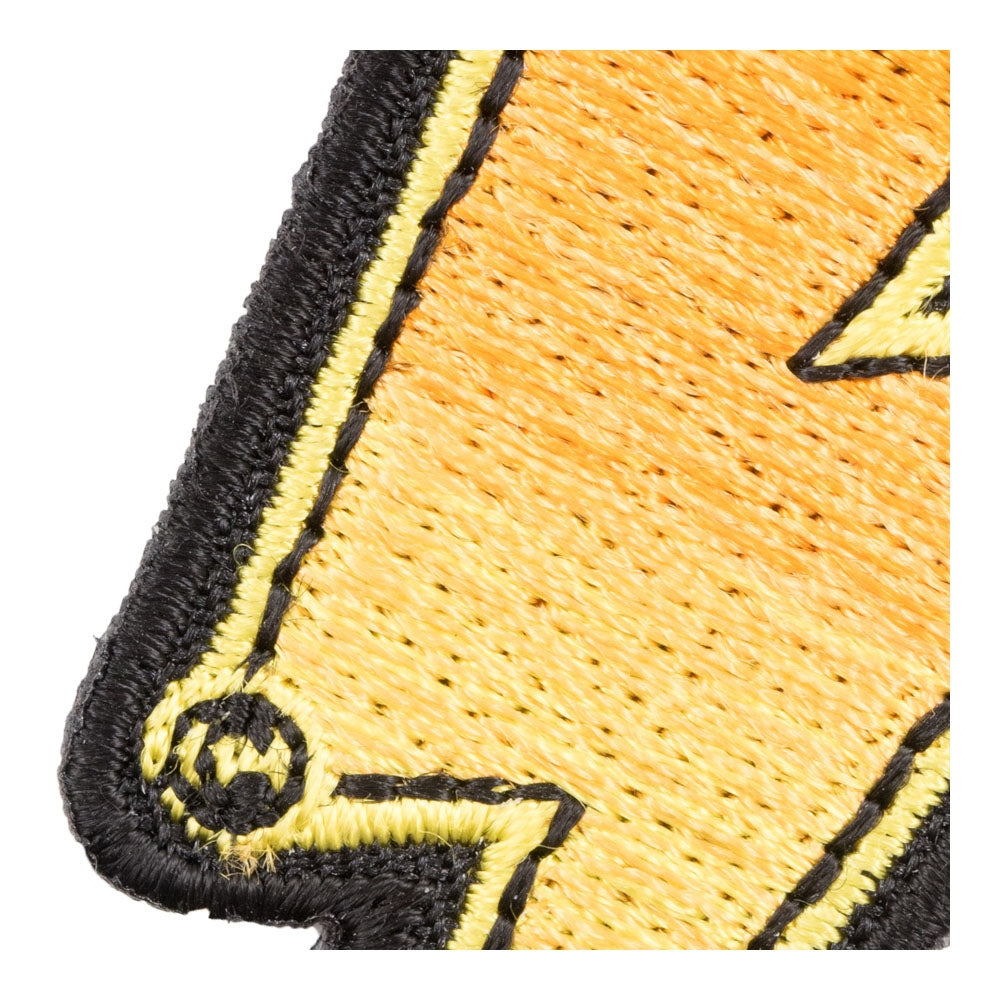 Golden Lightning Bolt Right Patch, Lightning Patches — detail view 1