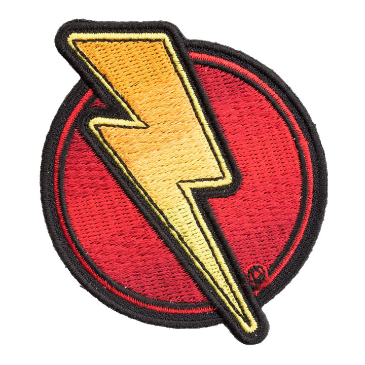 Comic Book Lightning Bolt Left Patch, Lightning Patches — product image