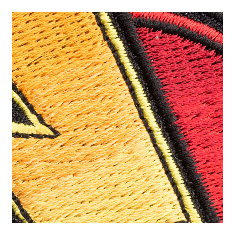 Comic Book Lightning Bolt Left Patch, Lightning Patches — detail view 2